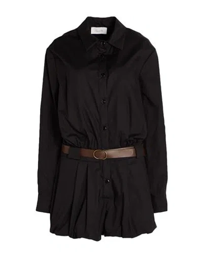 Souvenir Woman Playsuit Black Size M Cotton