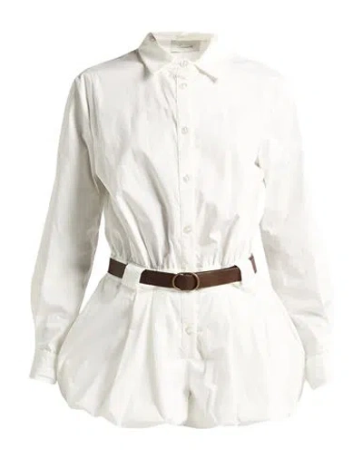 Souvenir Woman Playsuit White Size M Cotton