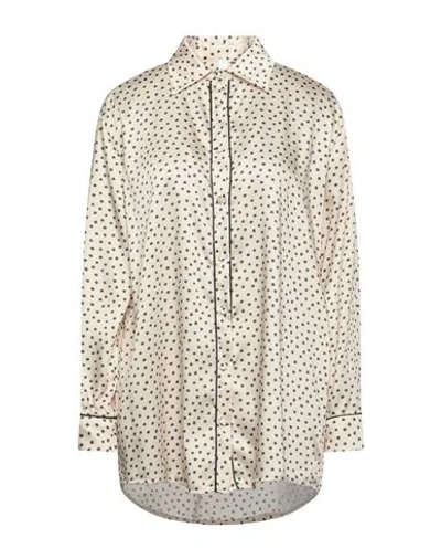Souvenir Woman Shirt Cream Size M Polyester In White