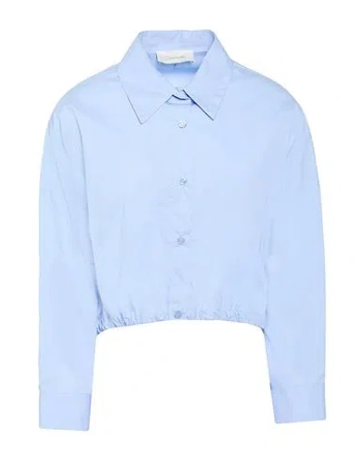 Souvenir Woman Shirt Light Blue Size Onesize Cotton In Multi