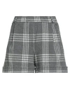 Souvenir Woman Shorts & Bermuda Shorts Grey Size M Polyester, Viscose, Elastane In Gray