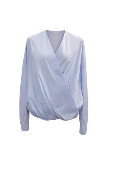 Souvenir Woman  Crossed In Sky Blue