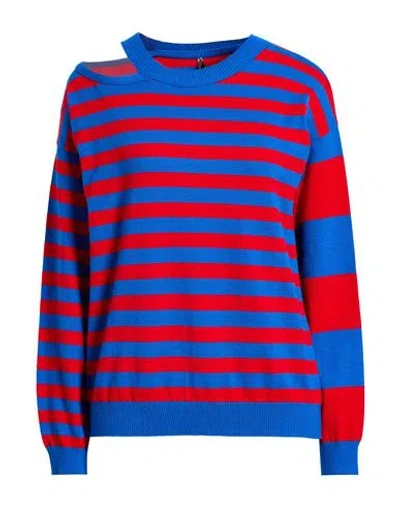Souvenir Woman Sweater Blue Size M Viscose, Polyester, Polyamide
