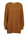 Souvenir Woman Sweater Camel Size M Polyamide, Acrylic, Alpaca Wool, Wool In Beige