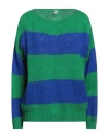 Souvenir Woman Sweater Green Size S Acrylic, Polyamide, Wool, Mohair Wool In Green