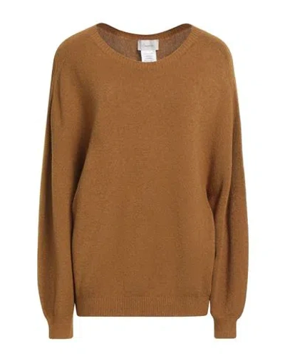 Souvenir Woman Sweater Mustard Size M Viscose, Polyester, Polyamide