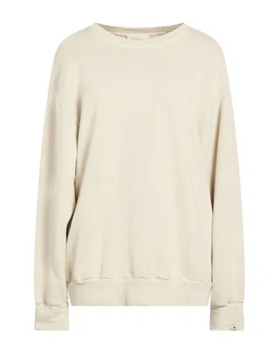 Souvenir Woman Sweatshirt Light Grey Size Onesize Cotton In Neutral