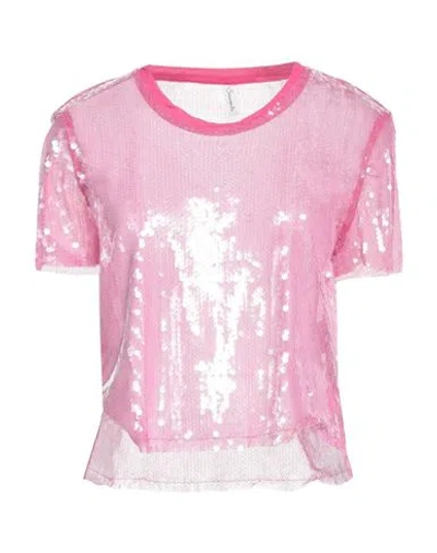 Souvenir Woman T-shirt Fuchsia Size M Polyester In Pink