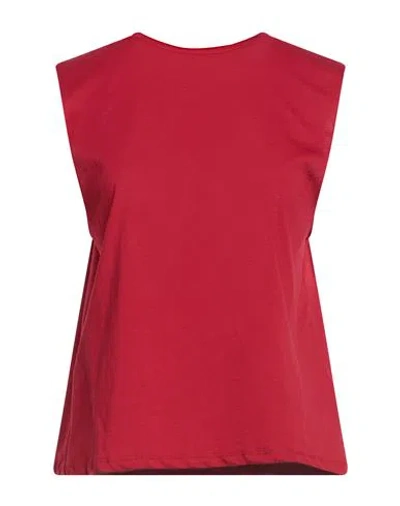 Souvenir Woman T-shirt Red Size Onesize Cotton