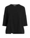Souvenir Woman Top Black Size M Polyester, Elastane
