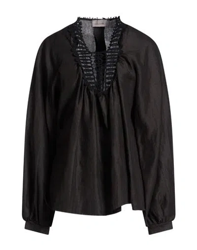 Souvenir Woman Top Black Size M Rayon