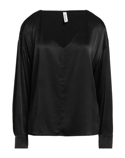 Souvenir Woman Top Black Size M Viscose