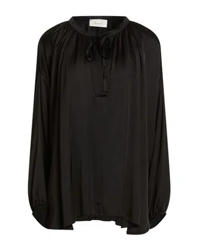 Souvenir Woman Top Black Size M Viscose