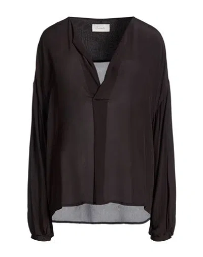 Souvenir Woman Top Black Size M Viscose