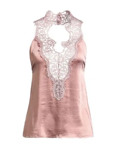 Souvenir Woman Top Blush Size M Polyester In Pink
