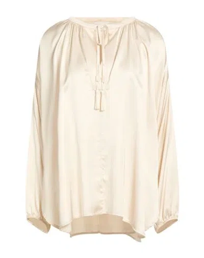 Souvenir Woman Top Cream Size S Viscose In Neutral