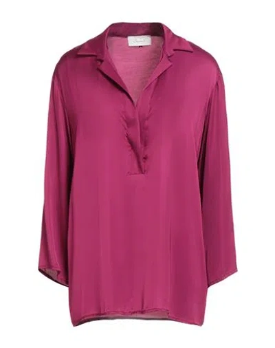 Souvenir Woman Top Magenta Size M Viscose In Pink