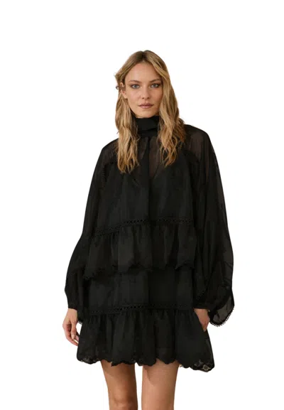 Souvenir Women's Dress  A Balze In Black