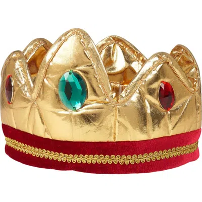 Souza King Louis Crown-costume Accessory For Kids In Brown