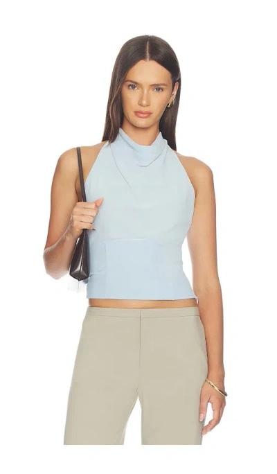 Sovere / Ada Halter Top In Blue