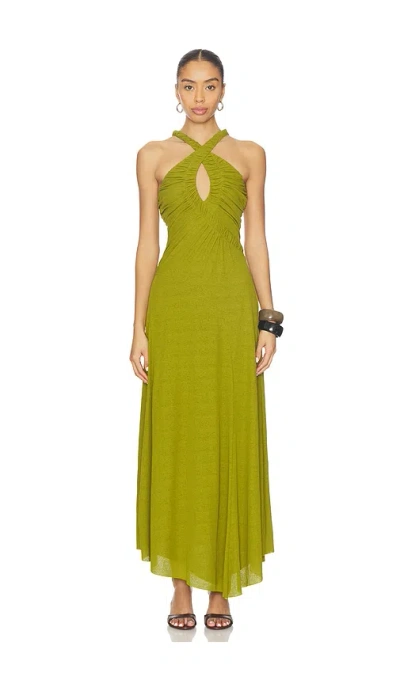 Sovere / Alora Midi Dress In Green