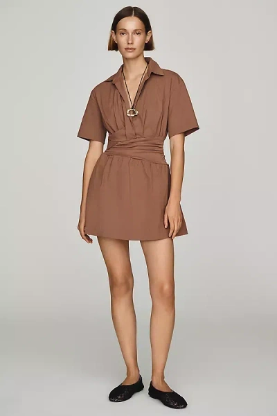 Sovere / Atlas Mini Dress In Brown