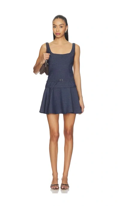 Sovere / Aven Mini Dress In Blue