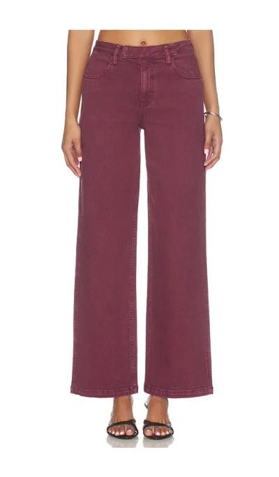 Sovere / Blaine Denim Jeans In Burgundy