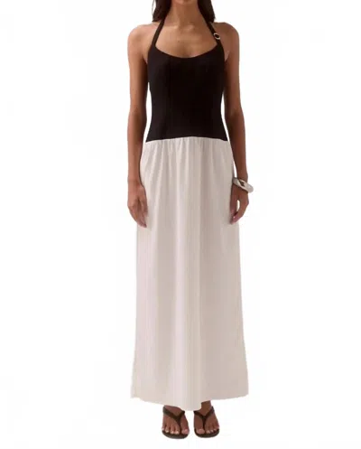 Sovere / Demi Dress In Black/chalk In Multi