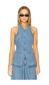 Sovere / Everleigh Denim Tunic In 靛蓝