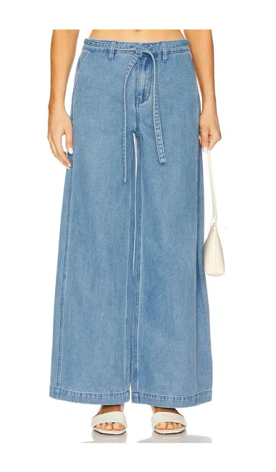 Sovere / Everleigh Wide Leg Pant In 靛蓝