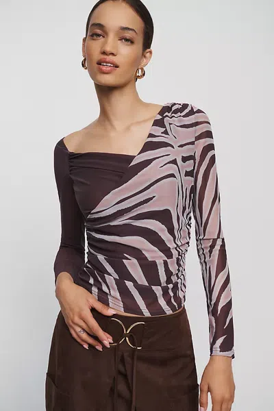 Sovere / Ivelle Off Shoulder Top In Gold