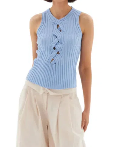 Sovere / Laced Tank In Blue