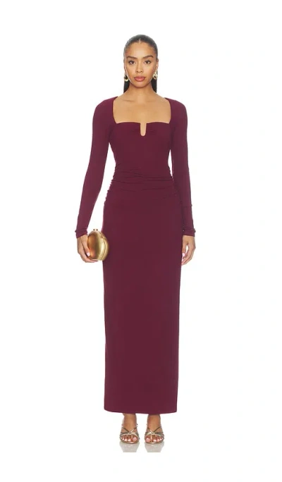 Sovere / Lola 원피스 In Burgundy