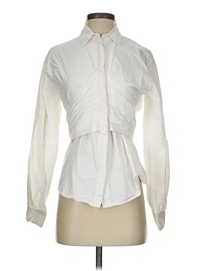 Pre-owned Sovere / Long Sleeve Blouse In Ivory