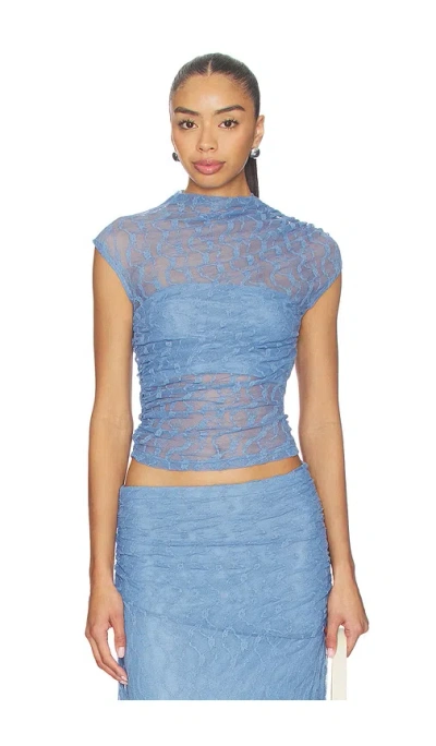 Sovere / Lowri Top In Blue