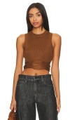 Sovere / Plains Drift Tank In Chocolate
