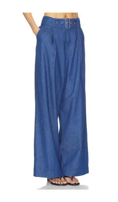 Sovere / Quinn Wide Leg 팬츠 In Blue
