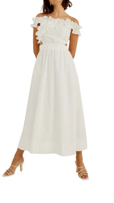 Sovere / Rapture Midi Dress In White