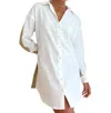 Sovere / Reverse Multi Wear Shirt Dress In Latte In Multi