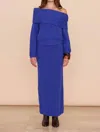 Sovere / Sanna Knit Skirt In Sapphire
