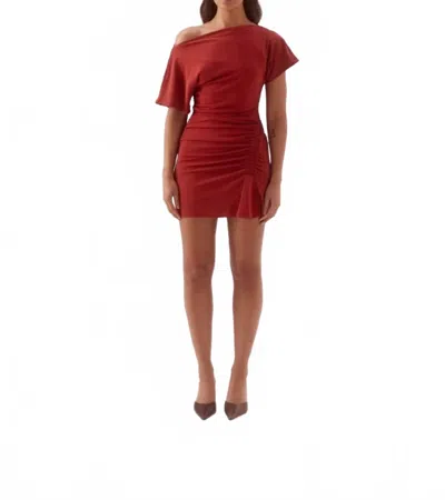 Sovere / Vera Mini Dress In Paprika In Red