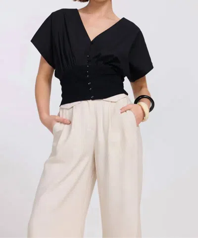 Sovere / Versed Top In Black In Multi