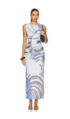 Sovere / Whirl Mesh Dress In Slate