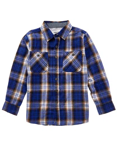 Sovereign Code Arin Button Down Shirt In Blue