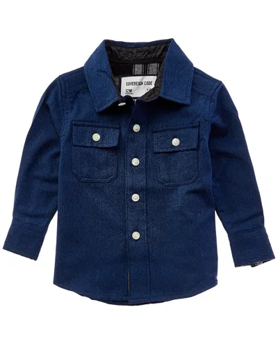 Sovereign Code Arlo Button Down Shirt In Black