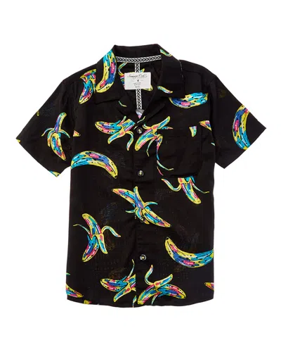 Sovereign Code Bay Button-down Shirt In Black