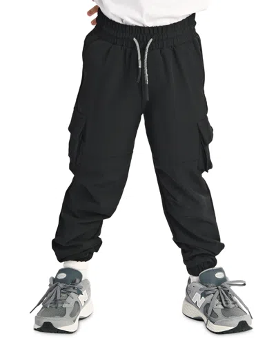 Sovereign Code Kids' Big Boys 4-way Stretch Cargo Pants In Black