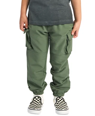 Sovereign Code Kids' Big Boys 4-way Stretch Cargo Pants In Sage