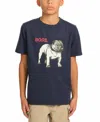 Sovereign Code Big Boys Short Sleeve T-shirt In Naval Academy